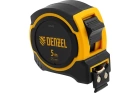 Рулетка магнитн.обрезин.зацеп  двухкомпонентн. корпус 5м х 25мм Denzel
