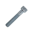 Винт 8х40 мм класс прочности 12.9 DIN 912, неполная резьба, оцинкованный