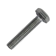 Болт 6х20 мм DIN 933 нержавеющий А2, полная резьба