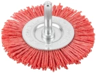 Щетка для дрели "Плоская", нейлон, 100 мм блистер CUTOP Profi