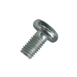 Винт с полукруглой головкой М4х6 мм DIN 7985, оцинкованный, полная резьба 
