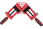 Струбцина угловая, быстрозажимная, двухкомп.обрезин.рук 65/65 мм Matrix