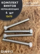 Винт нержавеющий шестигранник  М12х70, DIN 912, 4 шт