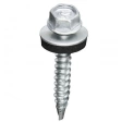 Саморез кровельный, с шайбой, 5,5х19