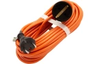 Удлинитель-шнур силовой, б/з, ПВС, 10 м, 1200 Вт, (6А), 1 розетка, тип УХз6 Сибртех