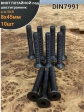 Винт потайной под шестигранник 8х45 DIN7991 к.п.10.9, 10 шт.