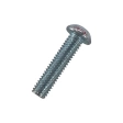 Винт с полукруглой головкой и внутр.шестигр. 6х25 мм ISO 7380-1 класс прочности 10.9, оцинкованный