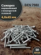 Саморез нержавеющий полукруглая гол. 4,8х45 DIN7981 , 50 шт.