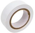 Изолента ПВХ 19 мм х 0,13 мм х 10 м белая