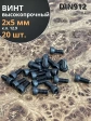 Винт высокопрочный ПР М2х5 мм к.п.12.9 черный DIN912, 20 шт.
