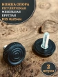 Ножка опора D25 М8х25 регулируемая мебельная круглая 2 шт