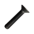 Винт потай 20х50 мм с внутр. шестигр. DIN 7991 класс прочности 10.9, полная резьба