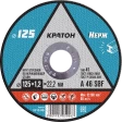 Круг отрезной нерж. 125х1,2х22,2 мм A46SBF Кратон