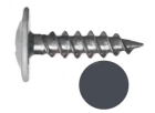 Саморез с прессшайбой, острый, 4,2х19 RAL7024 серый
