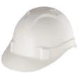 Каска защитная из ударопрочной пластмассы, белая, мод.Европа К-01 Сибртех