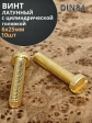 Винт 6х25 латунный с цилиндрической головкой DIN84,10 шт