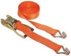 Ремень для крепления груза, храповый механизм 135 мм, лента 38 мм х 12 м, 1500/3000 кг