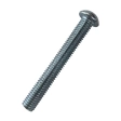 Винт с полукруглой головкой и внутр.шестигр. 8х60 мм ISO 7380-1 класс прочности 10.9, оцинкованный