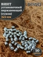 Винт установочный нержавеющий М3х5 DIN913 (гужон), 50 шт.