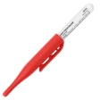 Маркер строительный перманентный тонкий, удлиненное перо, красный
