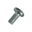Винт с полукруглой головкой М4х10 мм DIN 7985, оцинкованный, полная резьба