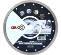 Диск алмазный турбо 230х2,6х22,23х10 мм  KRUGO