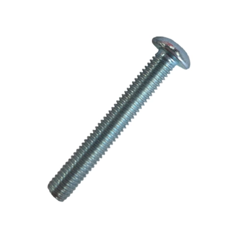 Винт с полукруглой головкой и внутр.шестигр. 5х35 мм ISO 7380-1 класс прочности 10.9, оцинкованный фото 1