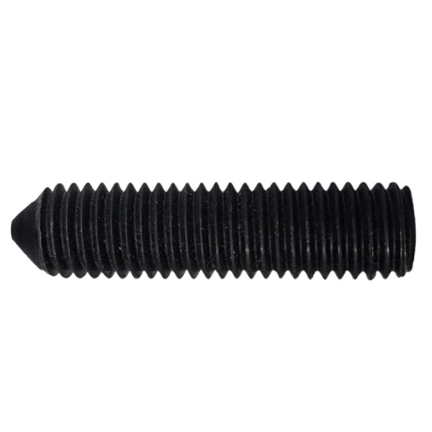 Винт установочный с внутр.шестигр к.п.12.9 DIN914 черный фото 8