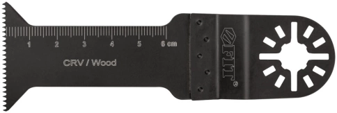 Полотно пильное фрезерованное ступенчатое удлинен. 40.0х0.6 мм CrV сталь фото 1