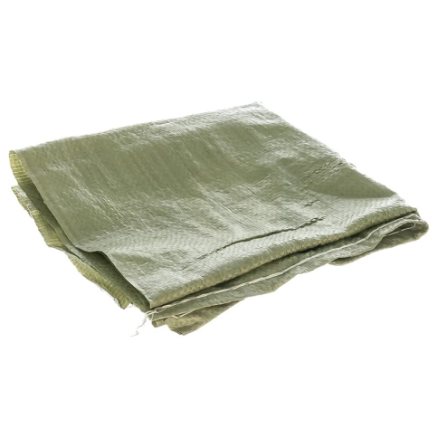 Мешки полипропиленовые тканые 1050х550 мм, зеленые фото 1