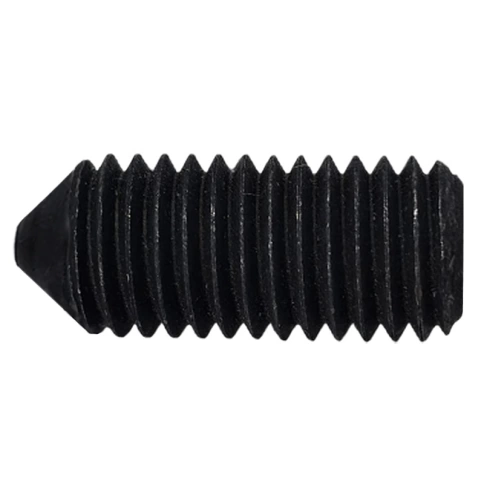 Винт установочный с внутр.шестигр к.п.12.9 DIN914 черный фото 10