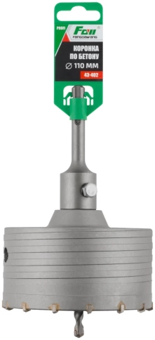 Коронка по бетону, FDW, SDS Plus, хвостовик 100 мм, 110 мм фото 2