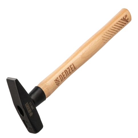 Молоток слесарный, ков. квадр.боек, буковая рук. Denzel фото 7