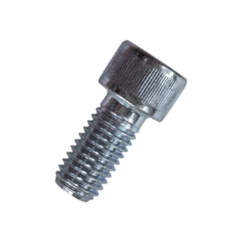 Винт 12х25 мм класс прочности 12.9 DIN 912, полная резьба, оцинкованный фото 1
