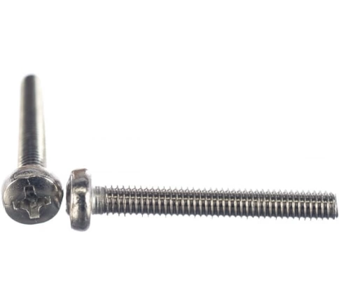 Винт нержавеющий 6х40 мм РН DIN7985, 10 шт. фото 1