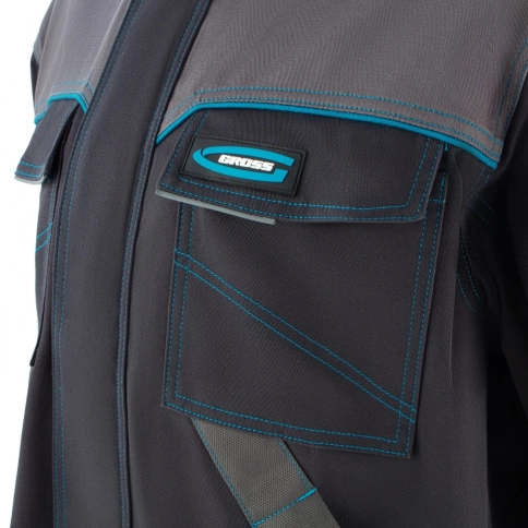 Куртка профессиональная рабочая 97% хлопок 3% спандекс XXXL Gross фото 7