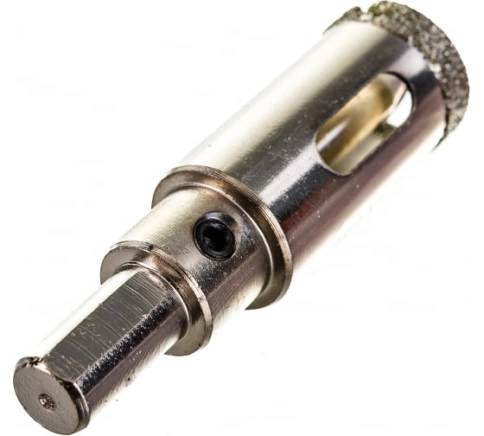 Коронка по керамике и кафелю, алмазная с центрир.сверлом 20 мм  фото 3