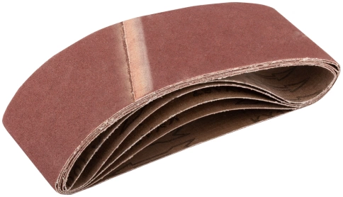 Ленты шлифовальные бесконечные, водостойкие, тканевая основа, 75 х, 5 шт. Р 100 фото 1