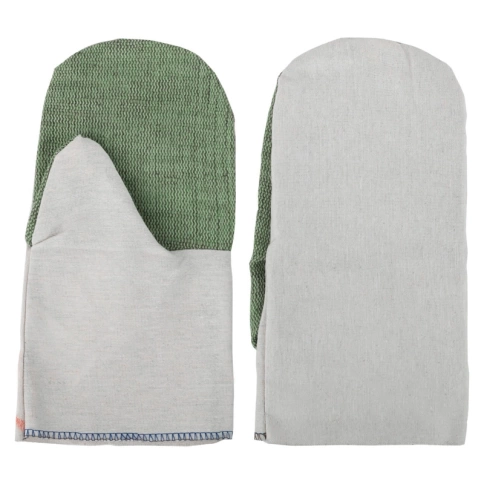 Рукавицы х/б с брезентовым наладонником фото 1