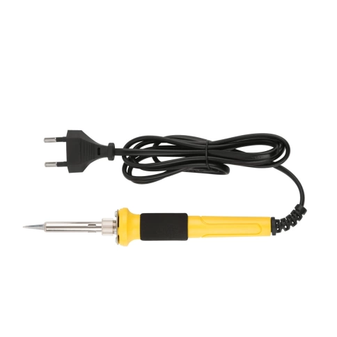 Паяльник керамический, нагрев.эл-т, пластик.ручка, конус.мед.жало, 50 Вт, 220 В фото 1