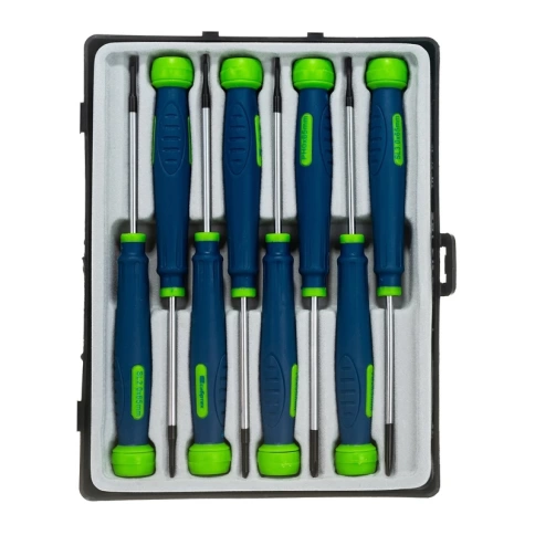 Набор отверток для точной механики PH+SL+Torx Crv двухкопм рукоятка 8 шт Сибртех фото 1