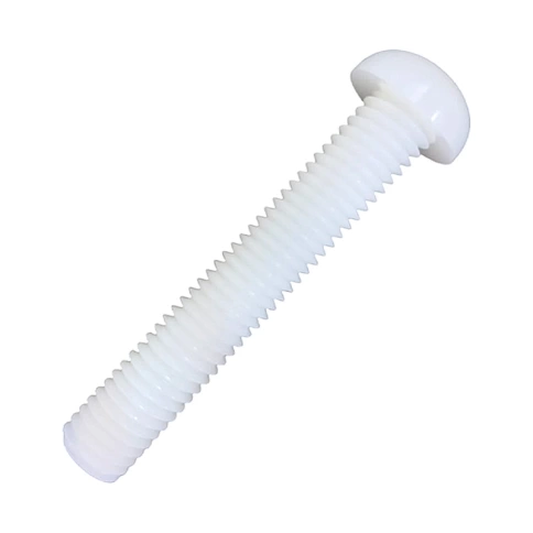 Винт полиамидный 10х50 мм DIN7985 (пластик), 4 шт. фото 4