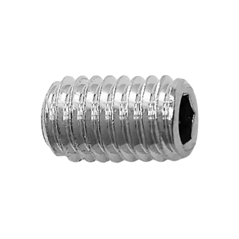 Винт установочный 4х12 мм с внутренним шестигранником DIN 914, нержавеющая сталь А2 фото 1