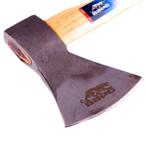 Топор плотницкий кованый дерев.топ-ще 800гр. пескоструйное покр.полотна Барс фото 2