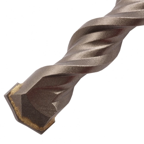 Бур по бетону Cobalt W-tip, двойная спираль, SDS-Plus, 16х260 мм Denzel  фото 2