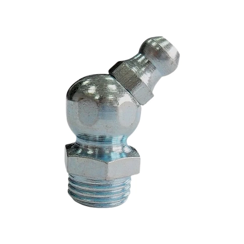 Пресс-масленка М8х1 DIN 71412 H2 угловая 45° оцинкованная, 100 шт. фото 3