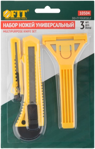 Ножи и скребки, набор 3 шт. фото 3