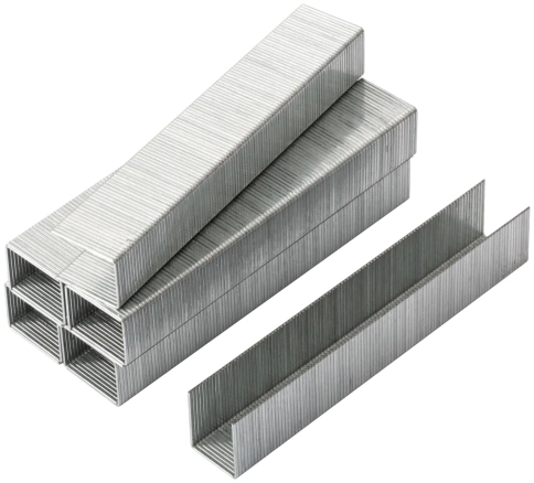 Скобы для степлера закален,прямоуг. 11,3 х 0,7 мм (узк.тип 53) 14 мм 1000 шт фото 1