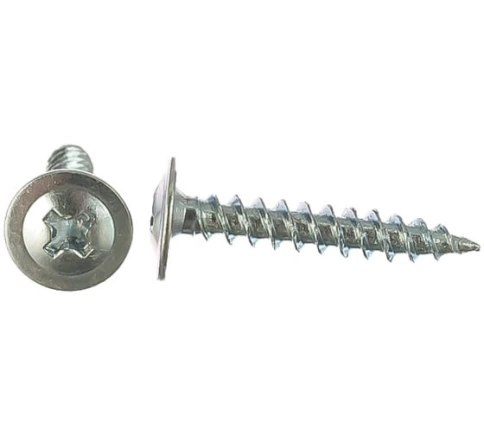 Саморез с прессшайбой 4,2х38 острый ОЦ, 50 шт. фото 5