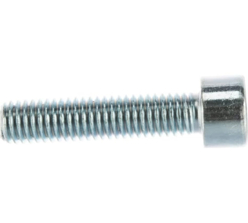 Винт полная резьба, с внутренним шестигранником, высокопрочный 8.8 оцинкованный DIN912 10 шт фото 11
